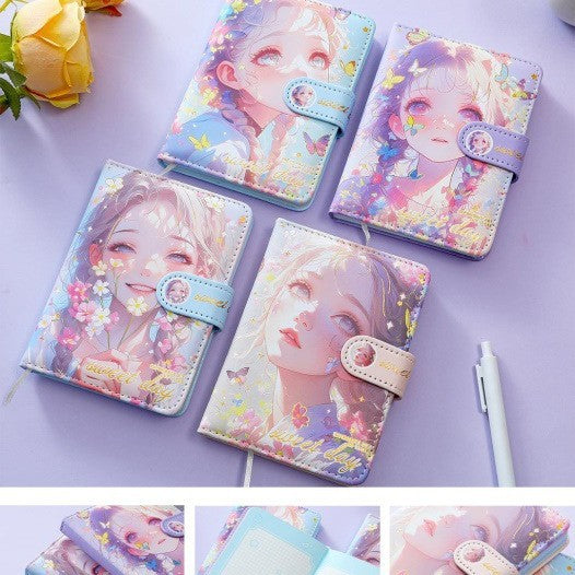 Wholesale Imitation Leather Magnetic Closure Pocket Notebook - Trendy Hand Ledger MOQ≥2