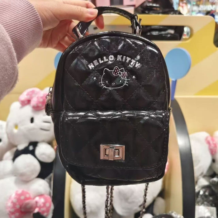 Wholesale Mini Small Backpack High-end Rhombic Chain Bag Cute Cat Backpack