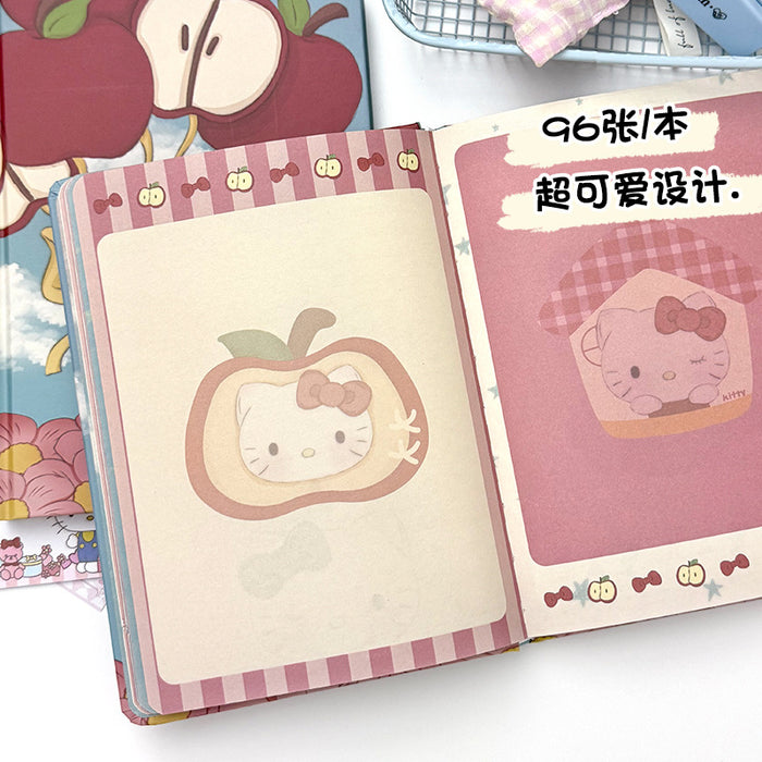 Wholesale Flying cat Color Page Notebook Cute Thickened Notepad Student Cartoon Writing Book Girl' s Journal