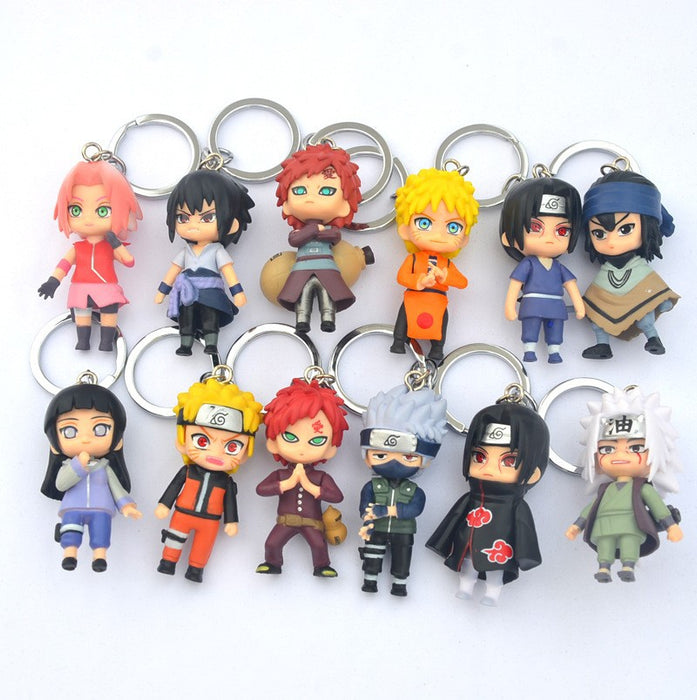 Wholesale 12PCS Cartoon Resin Anime Peripheral Backpack Buckle JDC-KC-Manyi003