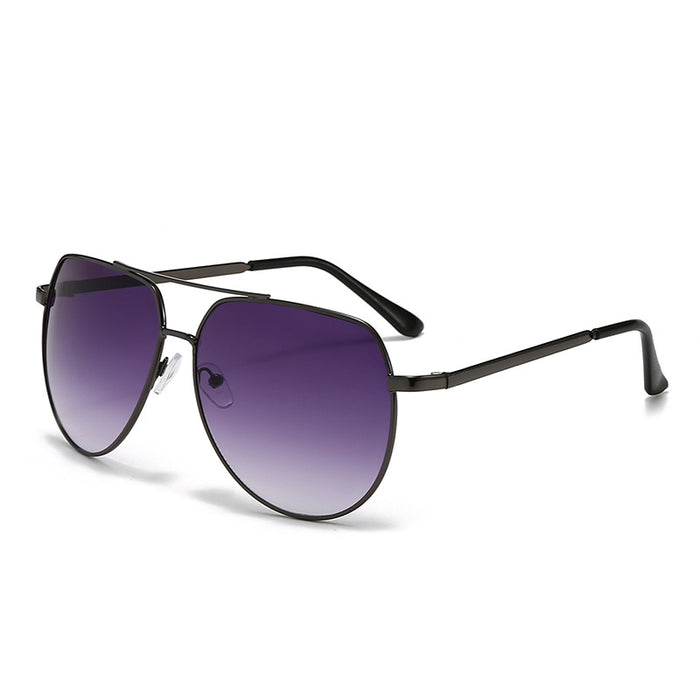 Wholesale Sunglasses, metal full frame sunglasses, double beam sunshade