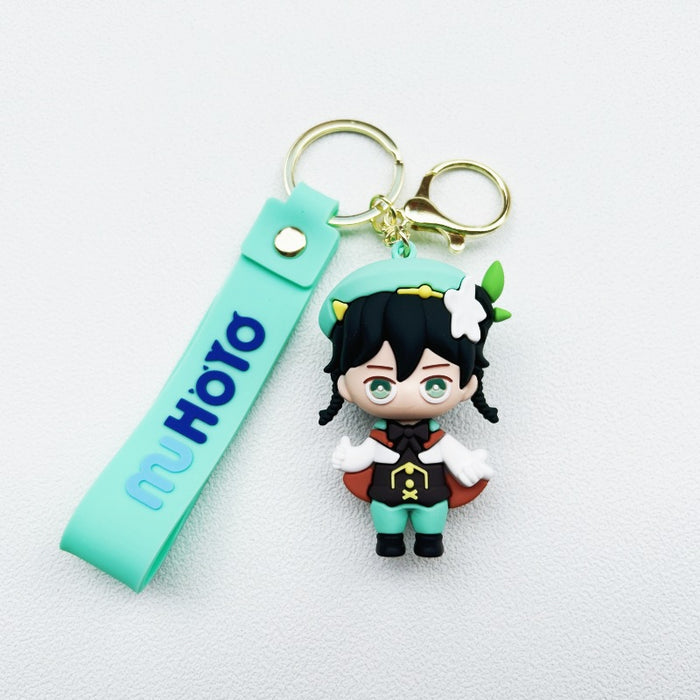 Wholesale Cartoon Doll Silicone Keychains (F) JDC-KC-Chucheng006