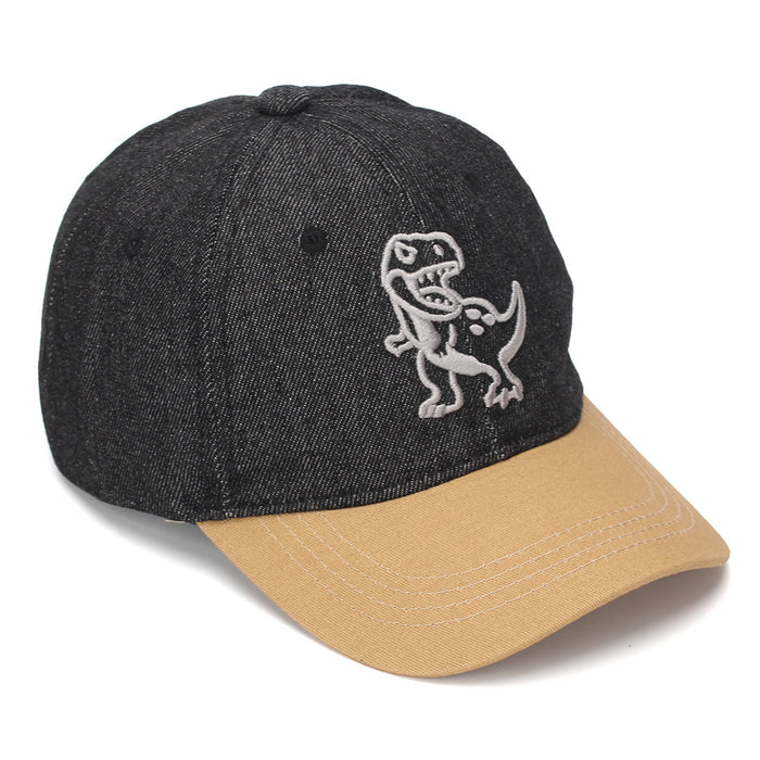 Wholesale Trendy Kids Dinosaur Embroidery Baseball Cap Sun Hat for Outdoor Casual