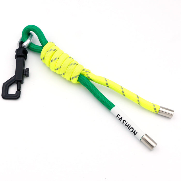 Wholesale Colorful Rope Pendant Keychain JDC-KC-QLP022