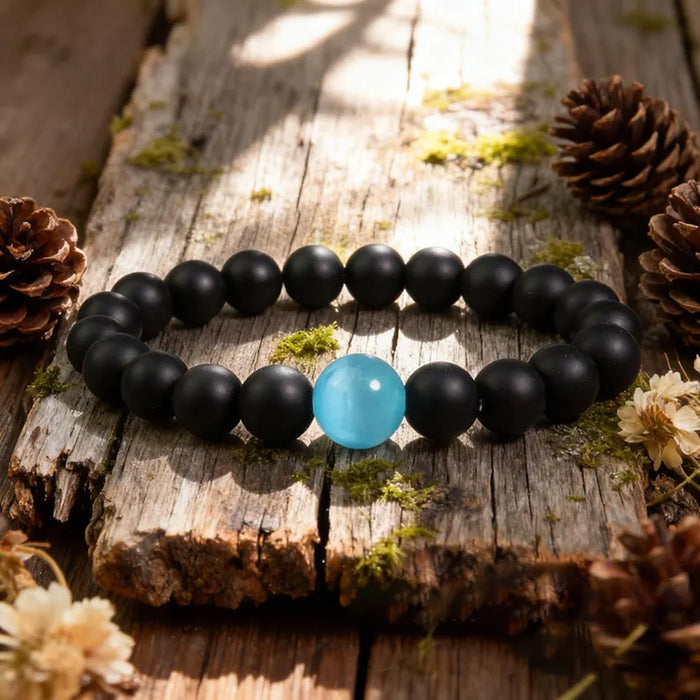 Wholesale Natural Tiger' s Eye Handmade Beaded Bracelet