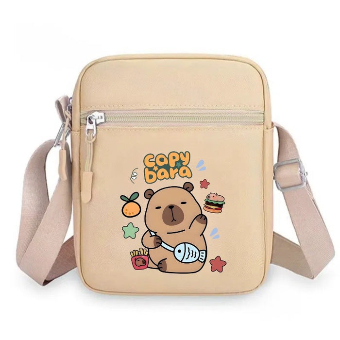 Wholesale Printed Colorful Small Square Bag Casual Popular Cute Shoulder Bag