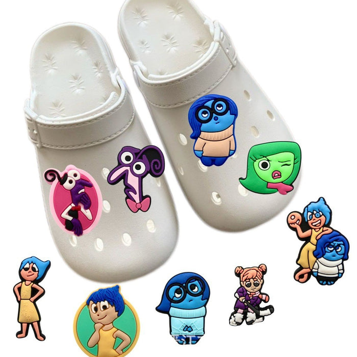 Wholesale Cave shoes, flower shoe buckles, DIY detachable hole shoes, accessory decorative buckles, PVC soft rubber in stock