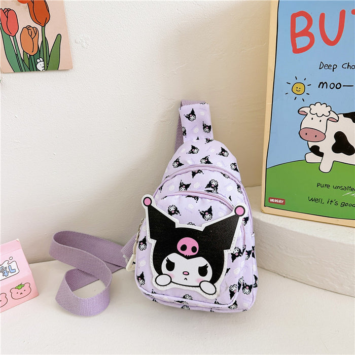 Wholesale Oxford Cloth New Cartoon Print Crossbody Bag JDC-SD-YuanDuo085