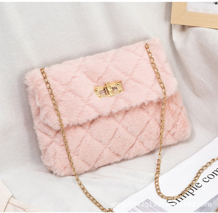 Wholesale Shoulder Bag Plush Fashion Versatile  JDC-SD-BYang008