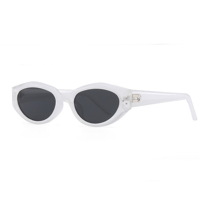 Wholesale Retro sunglasses with high-end feel, small frame, cat eye sunglasses, UV resistant