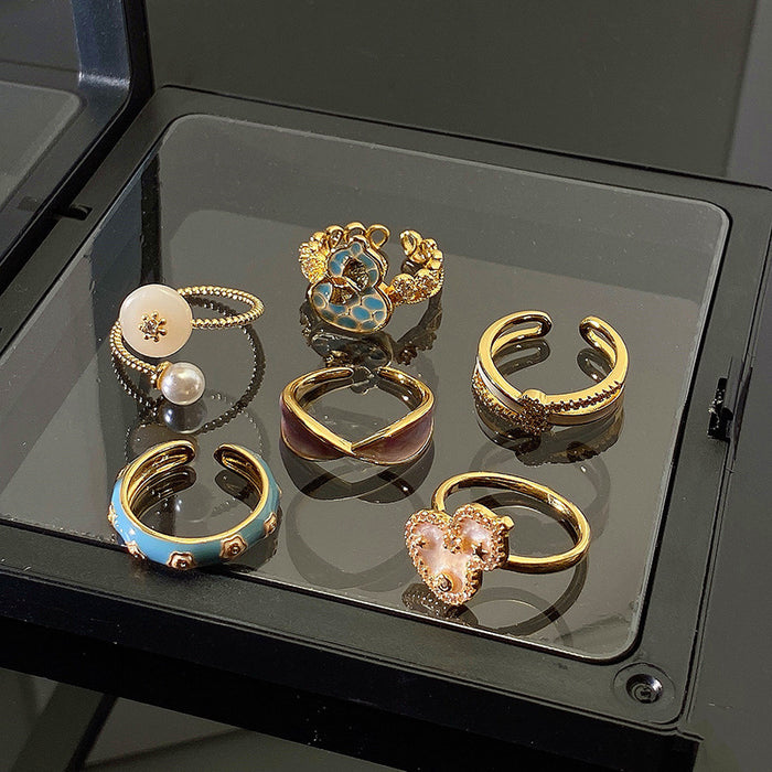 Wholesale Unique and niche Western style gourd with versatile design ring