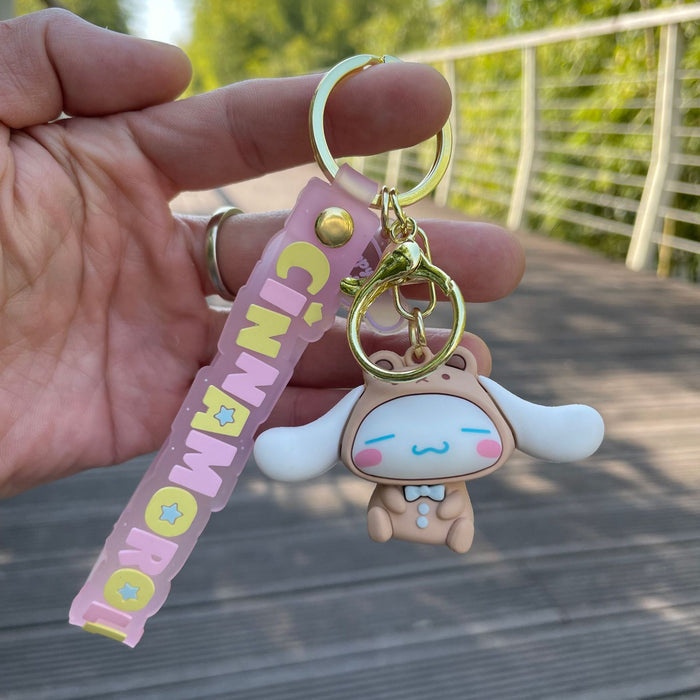 Wholesale Keychain pendant, cute cartoon backpack decoration, small gift