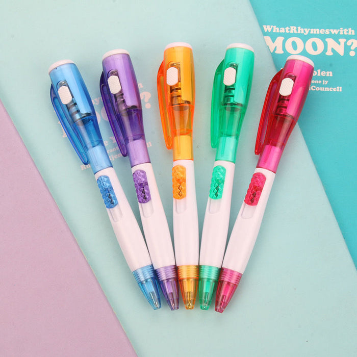 Wholesale LED light flashlight ballpoint pen