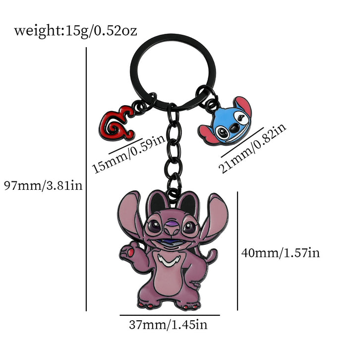 Wholesale Cute Cartoon Keychain School Bag Pendant JDC-KC-ShaoH007