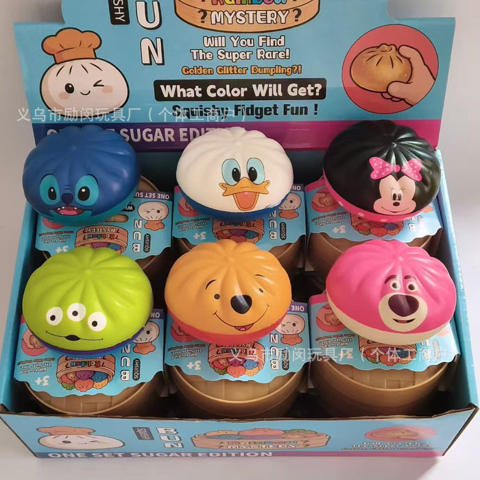 Wholesale 12pcs PU Simulation Food Squeeze Toy Slow Rebound Stress Relief Party Favor