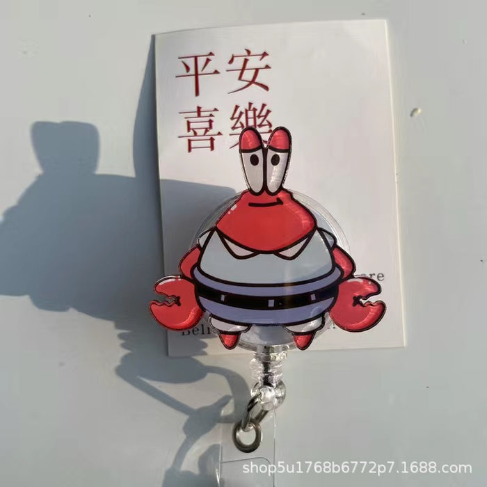 Wholesale ABS Cartoon Scroll Keychain JDC-KC-ChenPin002