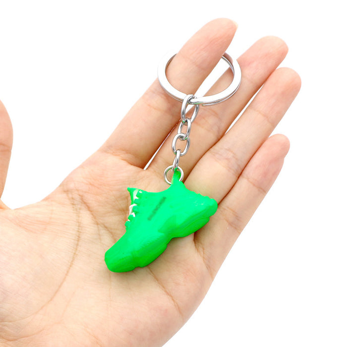 Wholesale PVC Basketball Shoe Model Keychain JDC-KC-QLPing012