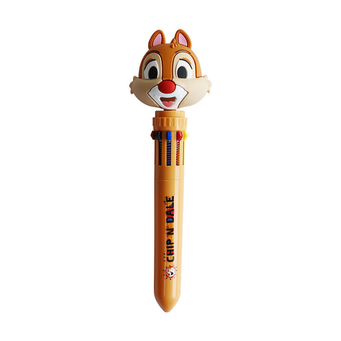 Wholesale 10-Color Press Pen Set - Cartoon Stationery for Students