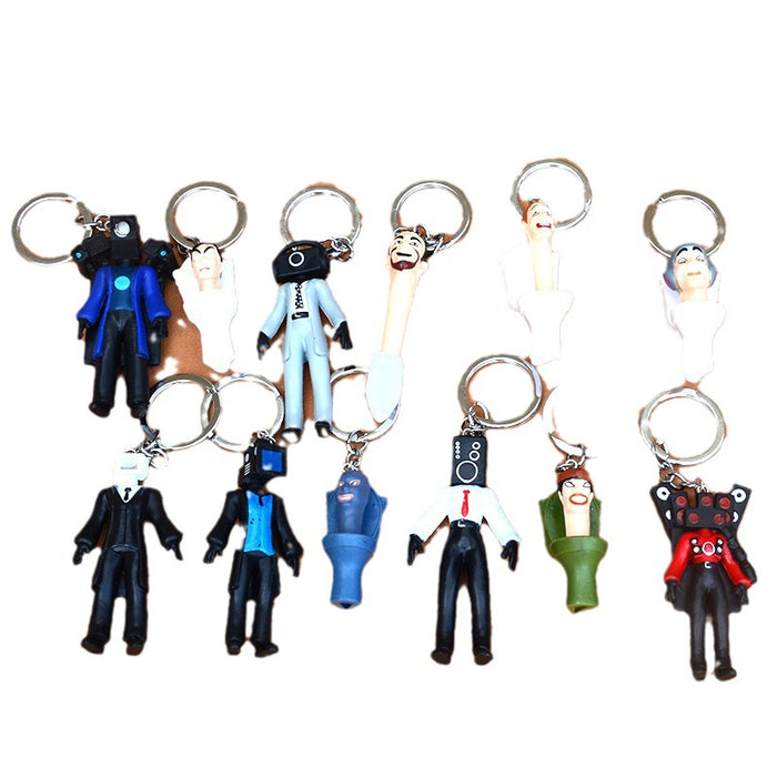 Wholesale 12PCS Funny Creative Keychains JDC-KC-Manyi001