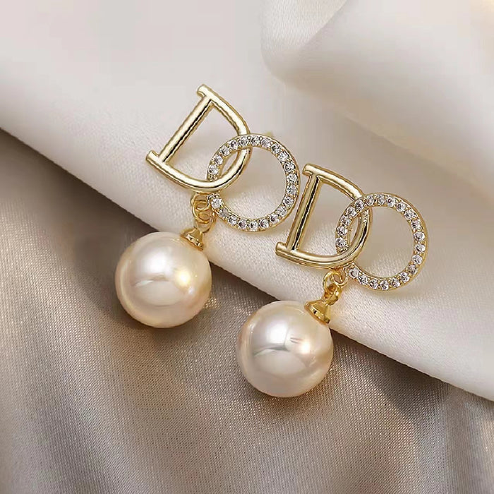 Wholesale Square Cat's Eye Alloy Earrings JDC-ES-Chengx004