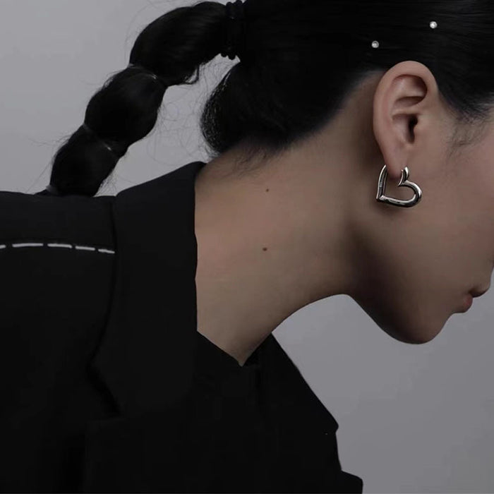 Wholesale Glitter Loving Ear Buckle Earrings All-match High-end Earrings