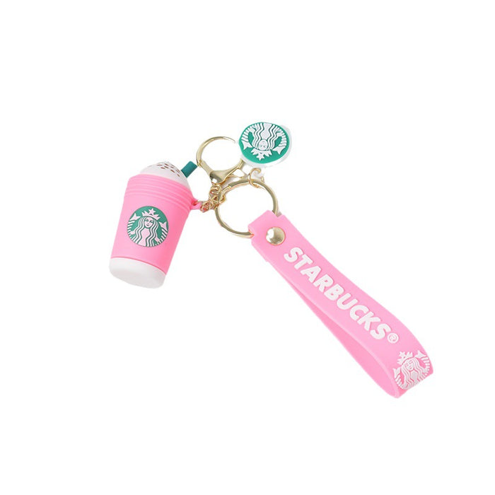 Wholesale Creative Starbucks Milk Tea Cup Keychain JDC-KC-HanC002