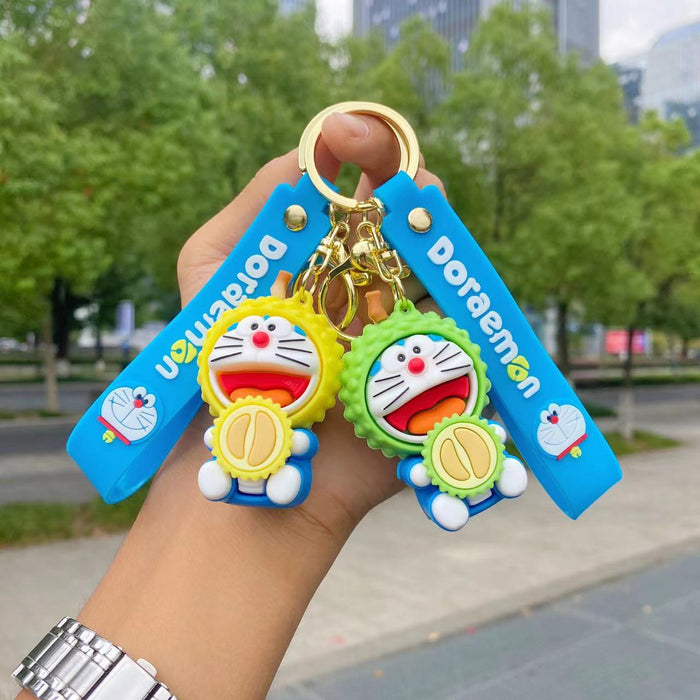 Wholesale Creative Cartoon Fruit Doll School Bag Keychain JDC-KC-YiS002