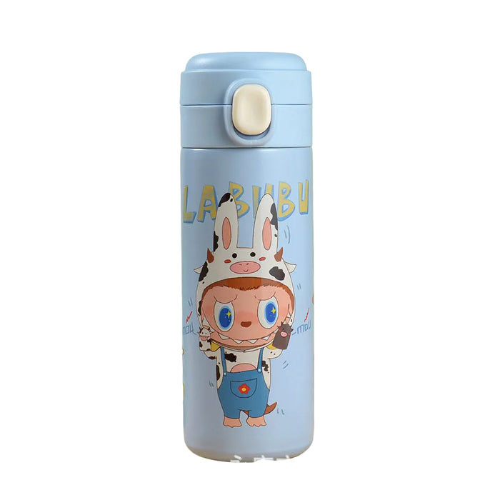 Wholesale Cute cartoon 304 stainless steel children' s thermos cup with pop-up spout