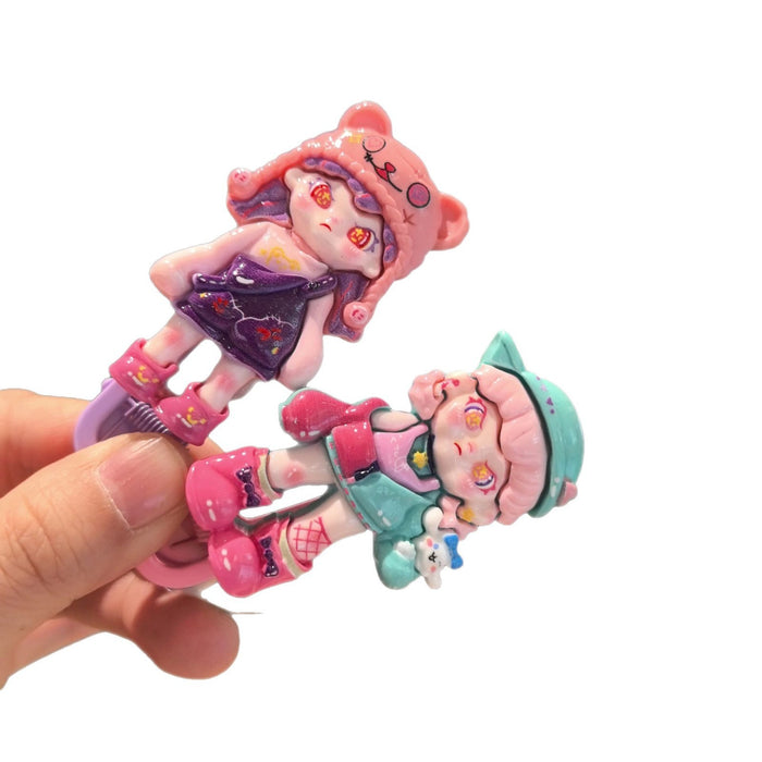Wholesale Girl  cartoon cute hairpin