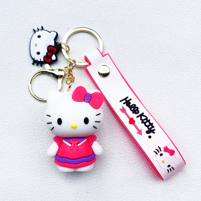 Wholesale PVC Cartoon Doll Keychain JDC-KC-WuYi160