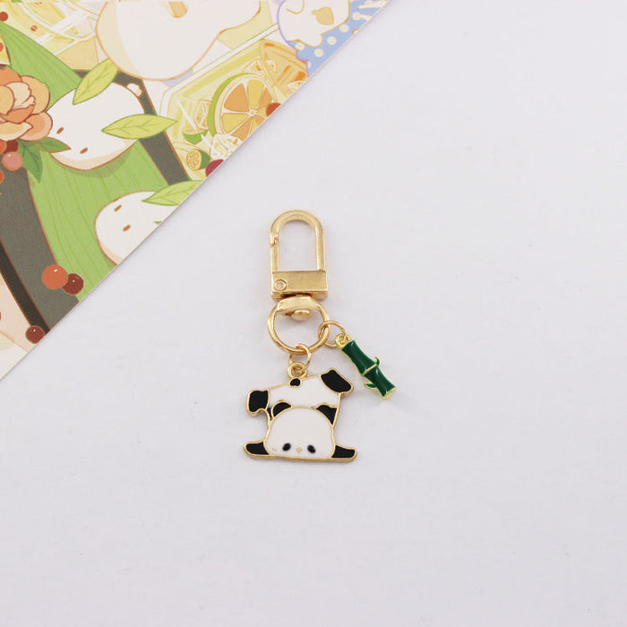 Wholesale Cute Panda Keychain JDC-KC-QiChen003