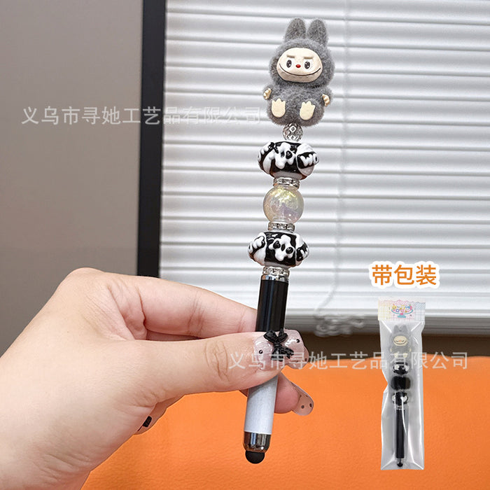Wholesale DIY Cute Beaded Pen for Mobile Phones and Tablets Touch Screen Gel Ballpoint Pen