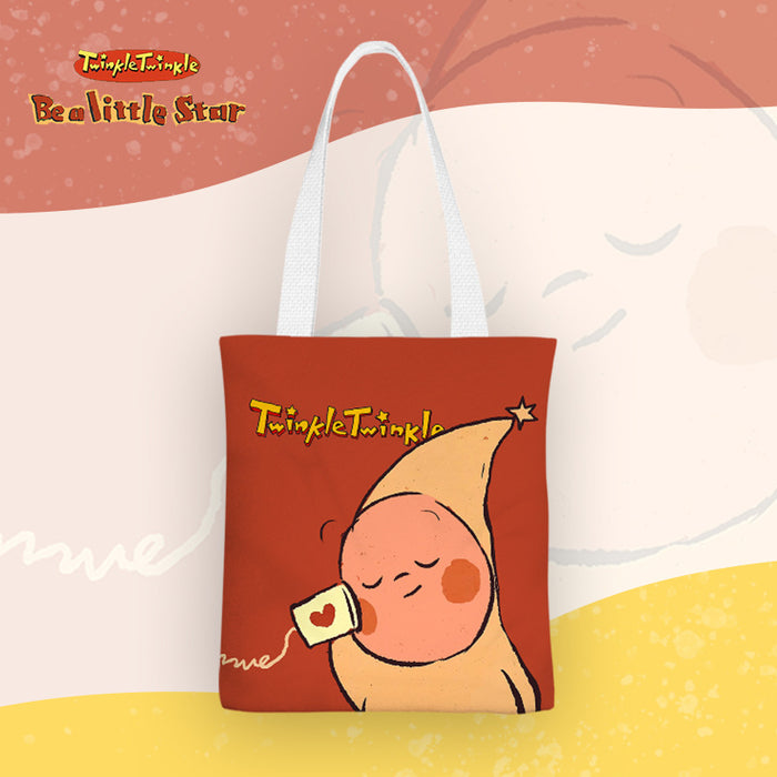 Wholesale Cute cartoon canvas shoulder bags in various colors