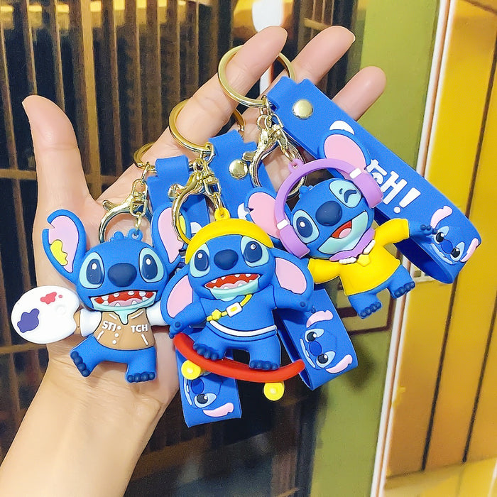 Wholesale  cartoon  doll key chain chain bag pendant