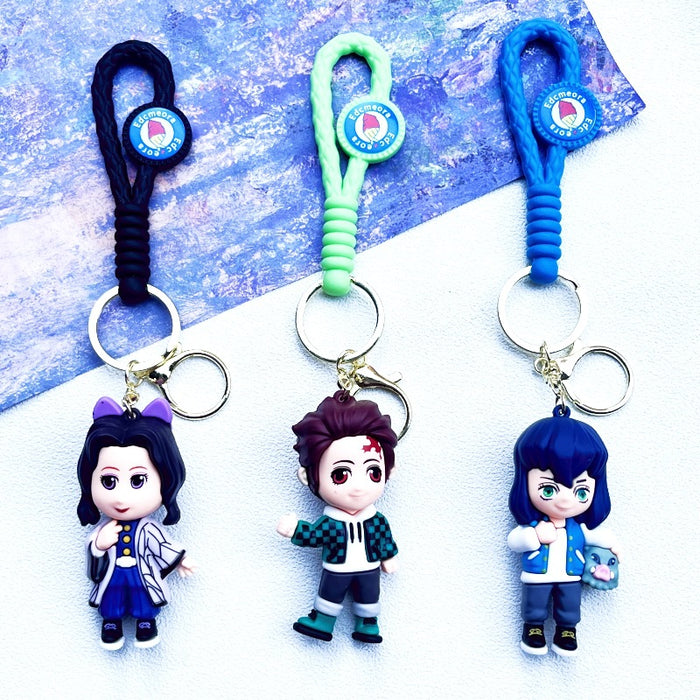 Wholesale Cartoon Doll PVC Keychain JDC-KC-ChuC028