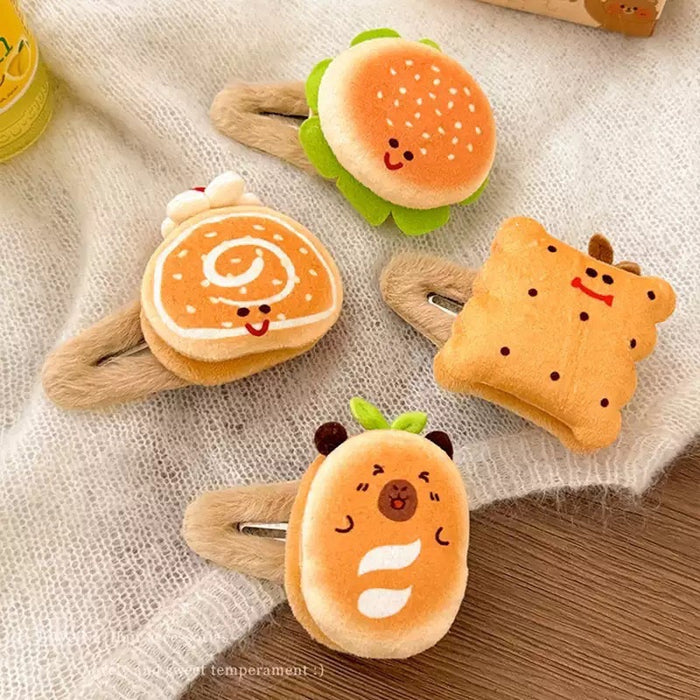 Wholesale Food Cartoon Cute Hair Clips