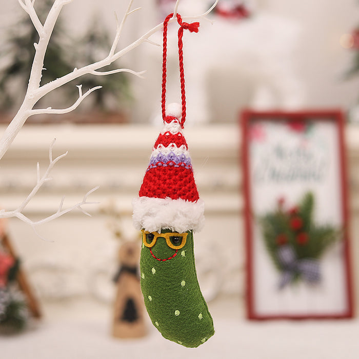 Wholesale Banana Pendant Creative Old Man Doll Hooded Pendant Scene Decoration
