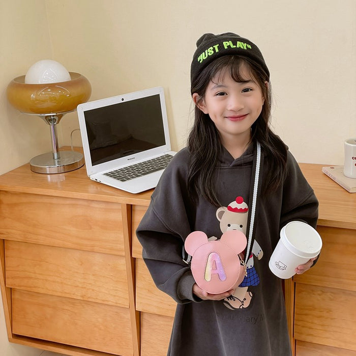 Wholesale New children's bag, cute cartoon crossbody bag, trendy girls' coin purse, fashionable little girls' bag