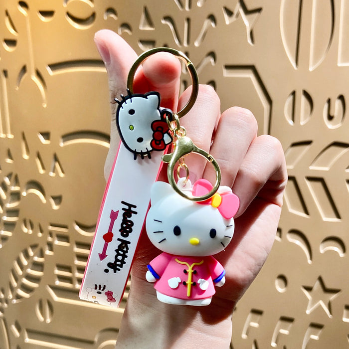 Wholesale PVC Cartoon Doll Keychain JDC-KC-Benxin016