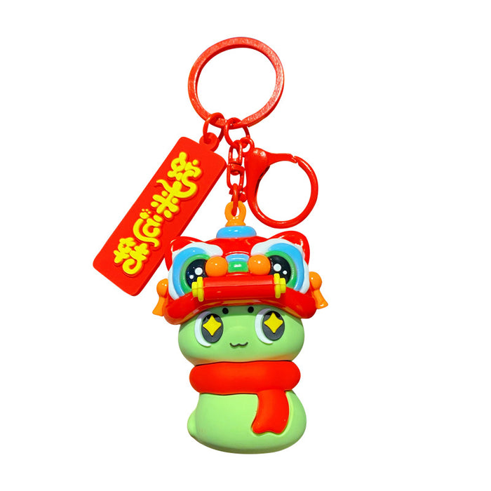 Wholesale  Keychain  Drawable Silicone Doll Schoolbag Pendant