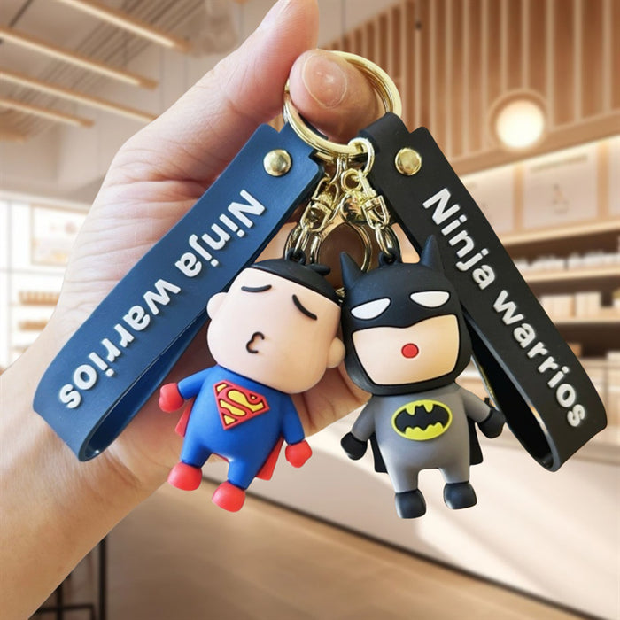 Wholesale PVC Cartoon Doll Keychain JDC-KC-BaoDou015