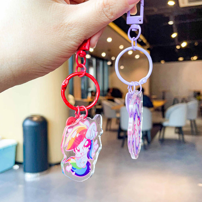 Wholesale Acrylic Cartoon Keychain JDC-KC-LeZi022