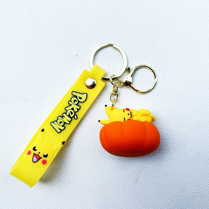 Wholesale PVC Cartoon Doll Keychain JDC-KC-ChuC056