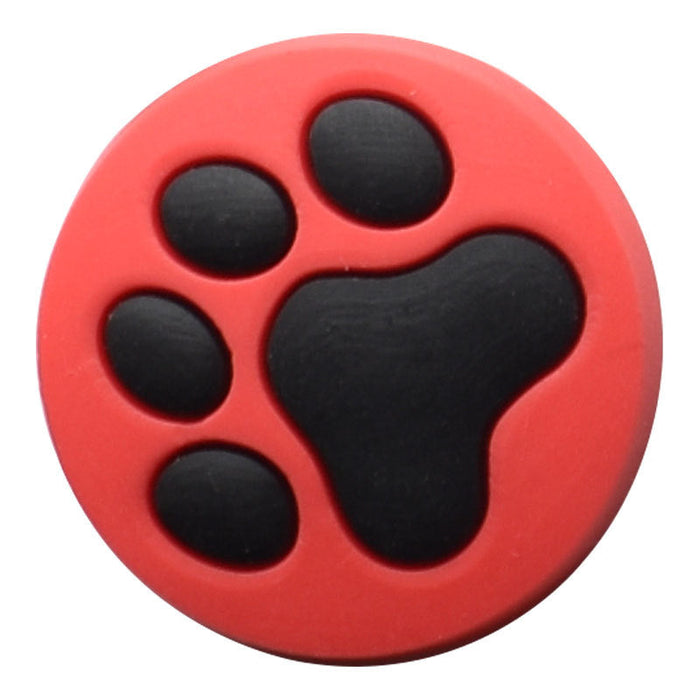 Wholesale 100 PCS PVC Cartoon Paw Print DIY Shoe Buckle JDC-SC-RYY008