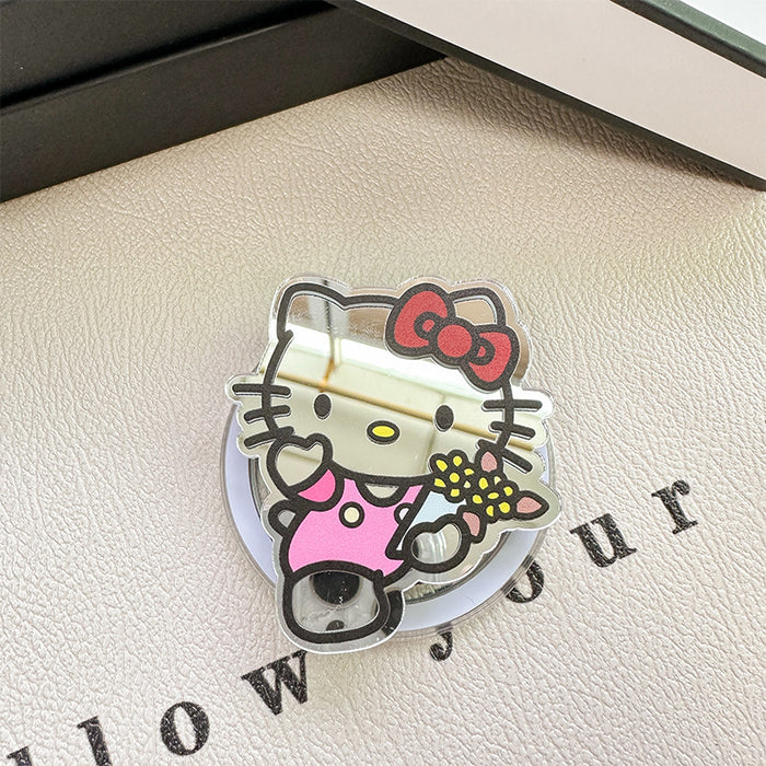 Wholesale Cartoon Cat Mirror Mobile Phone Airbag stand