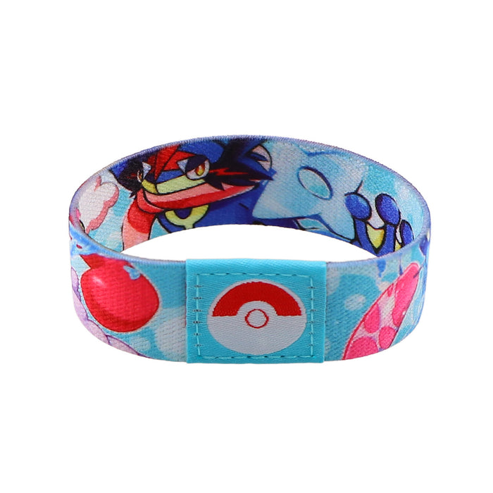 Wholesale 10pcs Sports Elastic Wristband Washable Cartoon Anime Slap Bracelet