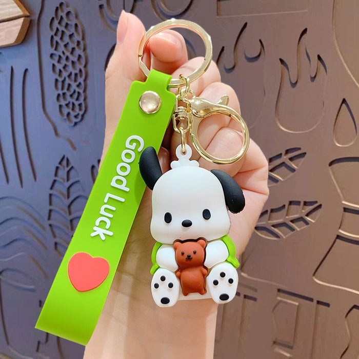 Wholesale PVC Cartoon Doll Keychain JDC-KC-ZhongC015