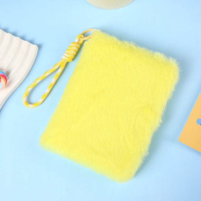 Wholesale Cartoon Plush Notebook Diary for Kids DIY Craft Journal with Colorful Rope MOQ≥2