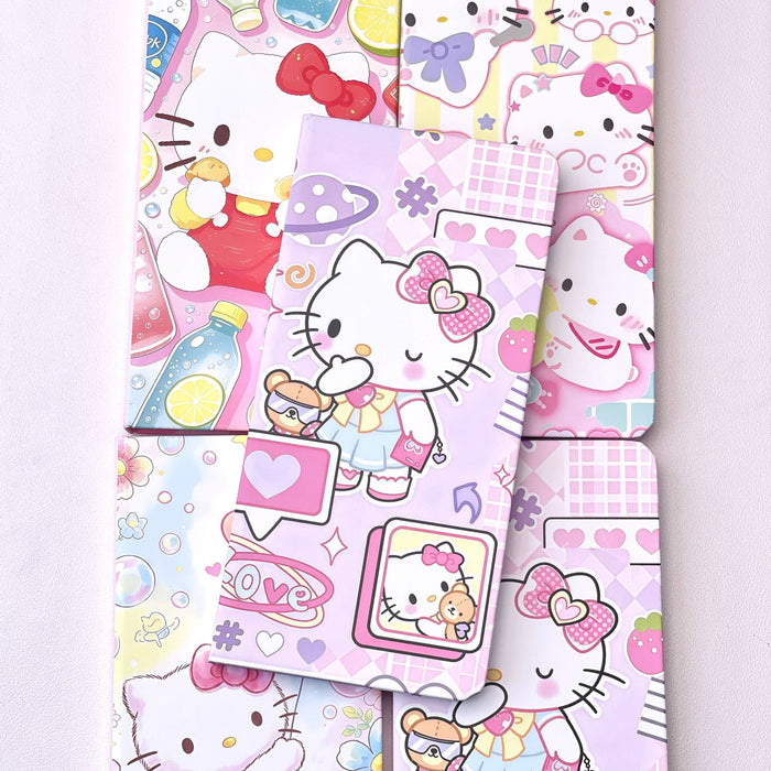 Wholesale Cute Cat Cartoon A5 Journal Notebook with Colorful Pages Stylish Student Diary