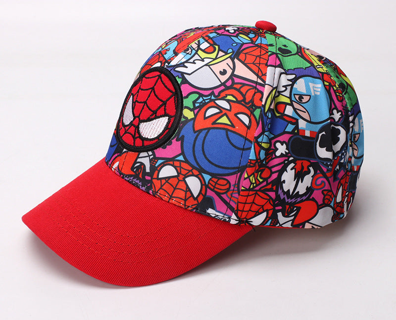 Wholesale Kids Cartoon Baseball Cap Adjustable Sunscreen Everyday Hat
